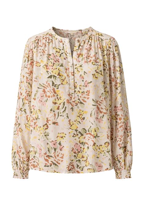 Blusa Des Petits Hauts Roxane Verveine in voile di cotone Des Petits Hauts | Bluse | 1E260464VERVENIE